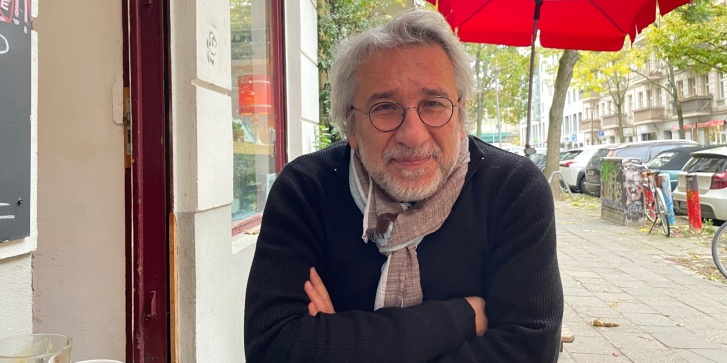 Ο Τζαν Ντουντάρ στο Βερολίνο. [Κατερίνα Οικονομάκου]