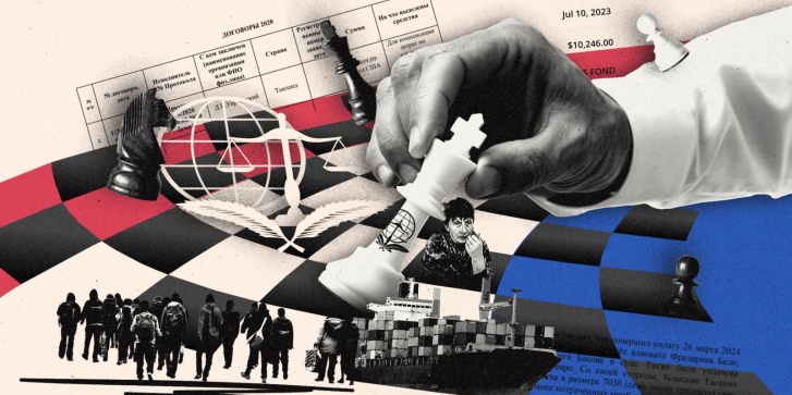 [Illustration: James O' Brien/OCCRP]