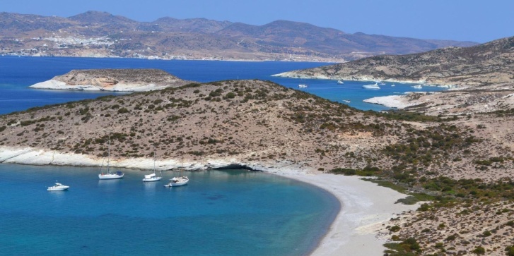 Άποψη της Πολύαιγου. [Λεονί Σταφυλά]