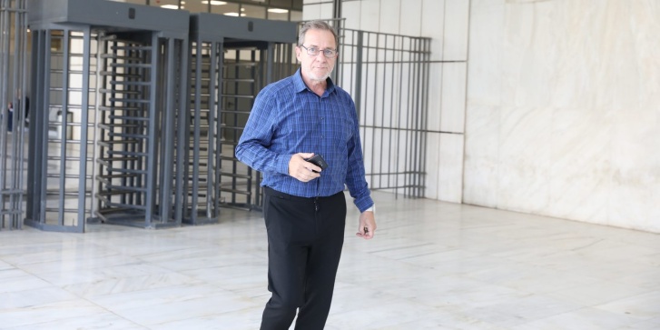 Στο Μικτό Ορκωτο Εφετείο Αθηνών ο ηθοποιός και σκηνοθέτης Δημήτρης Λιγνάδης, που κρίνεται σε δεύτερο βαθμό για υποθέσεις βιασμού ανηλίκων. Πέμπτη 18 Ιουνίου 2026. (ΔΑΝΑΗ ΔΑΥΛΟΠΟΥΛΟΥ / EUROKINISSI)