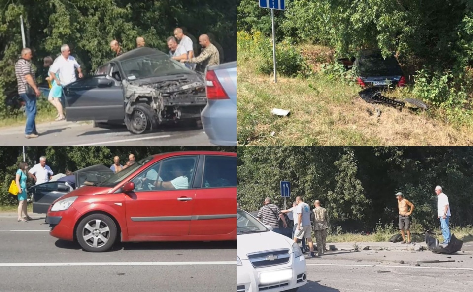Ο Ουκρανός μεγιστάνας Πέτρο Ντιμίνσκι στον τόπο του ατυχήματος στις 18 Αυγούστου 2017, στην περιοχή Λβιβ της δυτικής Ουκρανίας. [ZAXID.NET]