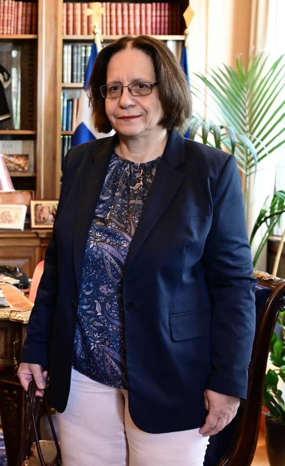 The Prosecutor of the Supreme Court, Georgia Adilini. [Michael Karagiannis/Eurokinissi]
