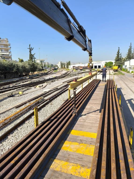 Οι νέες σιδηροτροχιές (8 Ιουλίου 2025).