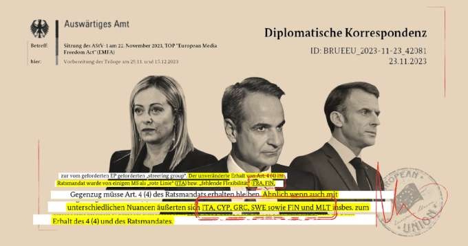 32+1 εξαιρέσεις για την παρακολούθηση δημοσιογράφων στην Ευρώπη – η κυβέρνηση Μητσοτάκη πρωτοστατεί