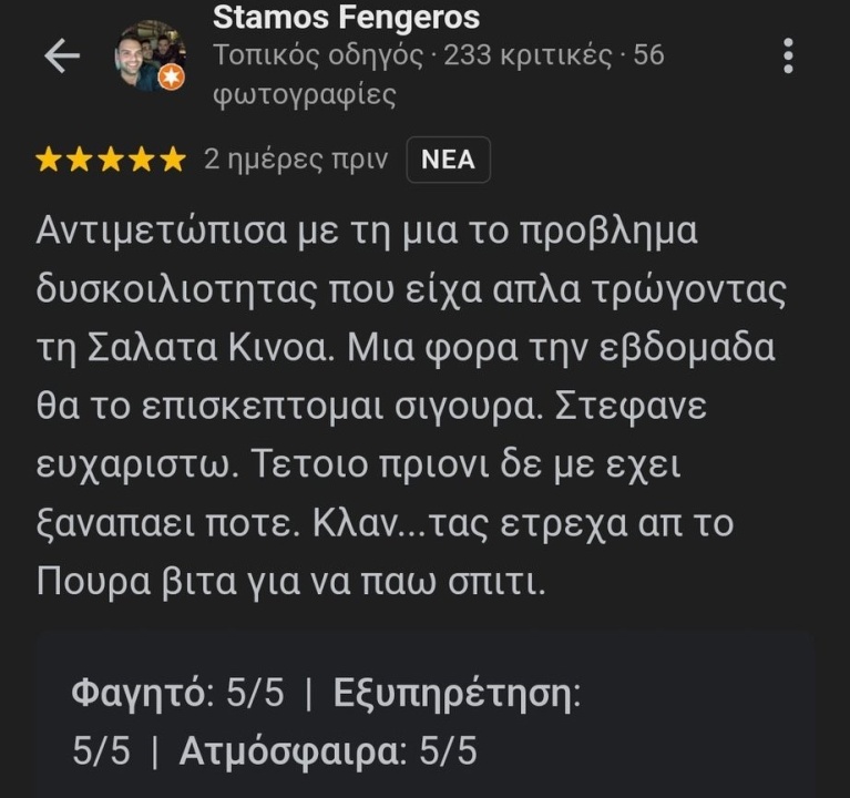 κριτικη