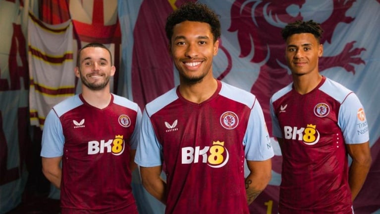 Ο χορηγός της Aston Villa, η BK8, είναι μια διαδικτυακή πλατφόρμα τυχερών παιχνιδιών και ψυχαγωγίας που προσφέρει παιχνίδια καζίνο, αθλητικά στοιχήματα, κουλοχέρηδες και άλλα διαδραστικές εμπειρίες τυχερών παιχνιδιών.