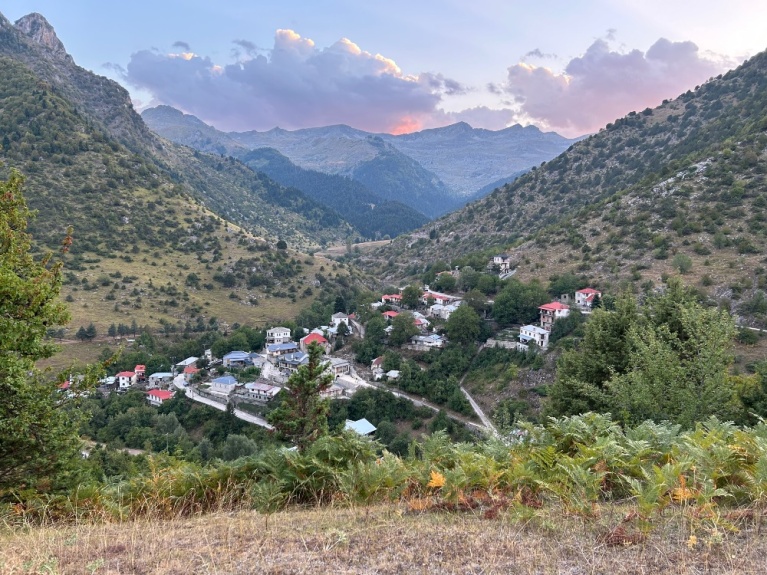 Γενική άποψη του χωριού Χαλίκι.
