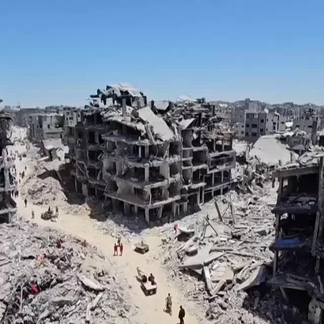 Gaza in Ruins After a Year of War