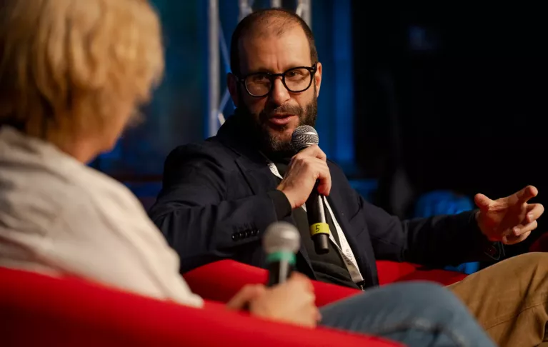 Ο Φραντσέσκο Καντσελάτο. [Bartolomeo Rossi/International Journalism Festival]