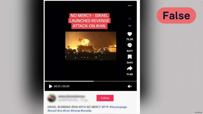 Fact check: Old war videos recycled as fake news