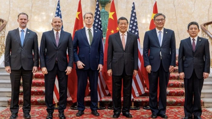 Trump: Tariffs on Chinese goods set at 55 percent, US to get rare earth minerals in deal