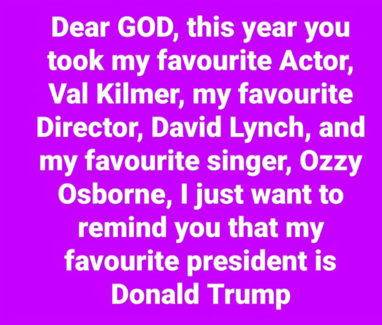 dear god