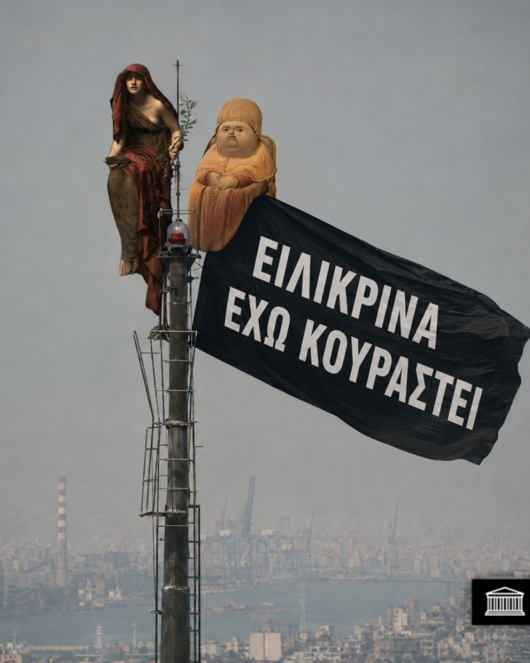 Πανός στην κορυφή του Εμπάιρ Στέιτ Μπίλντινγκ «Ειλικρινά έχω κουρατεί»