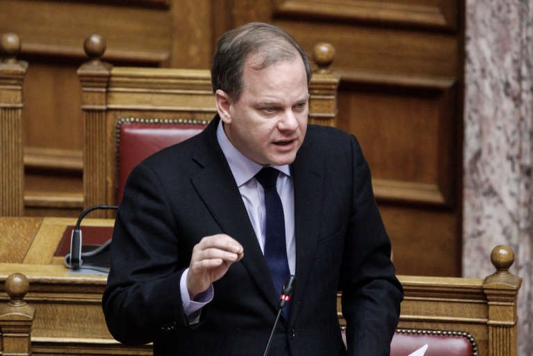 Ο υπουργός Υποδομών και Μεταφορών Κωνσταντίνος Καραμανλής (EUROKINISSI/ΓΙΩΡΓΟΣ ΚΟΝΤΑΡΙΝΗΣ)