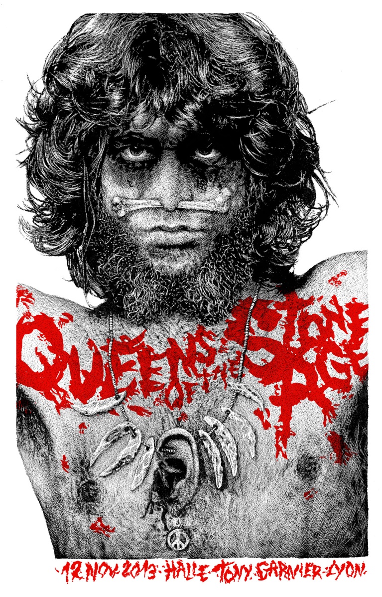 Πόστερ-μεταξοτυπία για συναυλία των Queens Of The Stone Age στη Λιόν από τους Elvisdead, 2013. queens_of_the_stone_age_-_lyon_2013_poster_by_elvisdead_.jpg