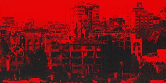 ‘Complete siege’ of Gaza: satellite map of worst affected areas