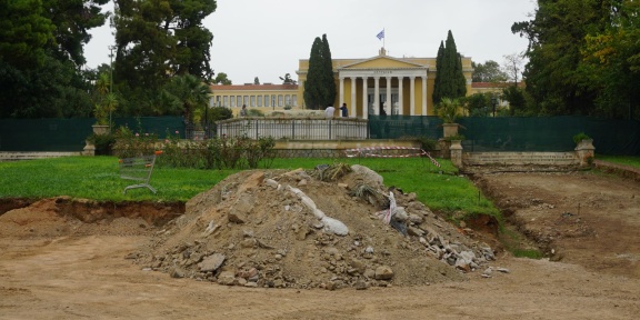 Έργα στη Βασιλίσσης Όλγας, που προκηρύχθηκαν και ανατέθηκαν από την Ανάπλαση Αθήνας Α.Ε.