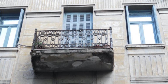 Μπαλκόνι στην Κυψέλη.