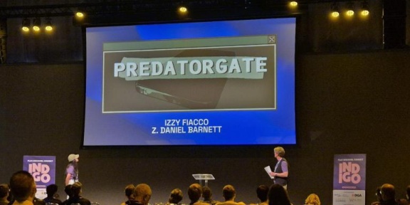 στιγμιότυπο από την βράβευση