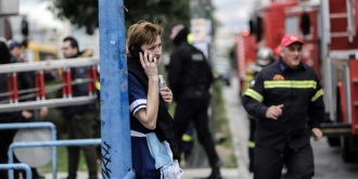 Πυρκαγιά σε ξενοδοχείο στην λεωφόρο Συγγρού στην Αθήνα, 5 Δεκεμβρίου 2019. [Γιάννης Παναγόπουλος/Eurokinissi]